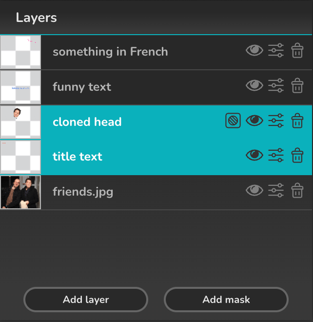 layer panel